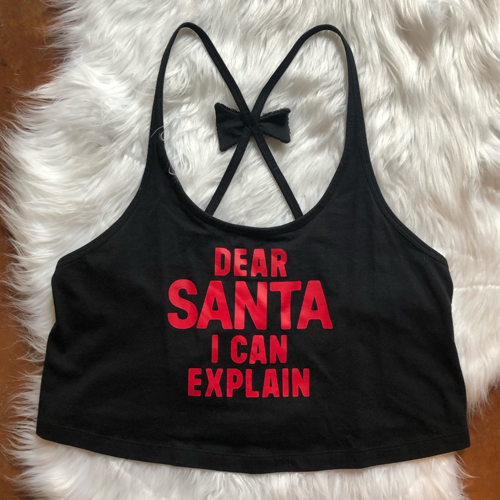 Victoria’s Secret Holiday Crop Top Tank